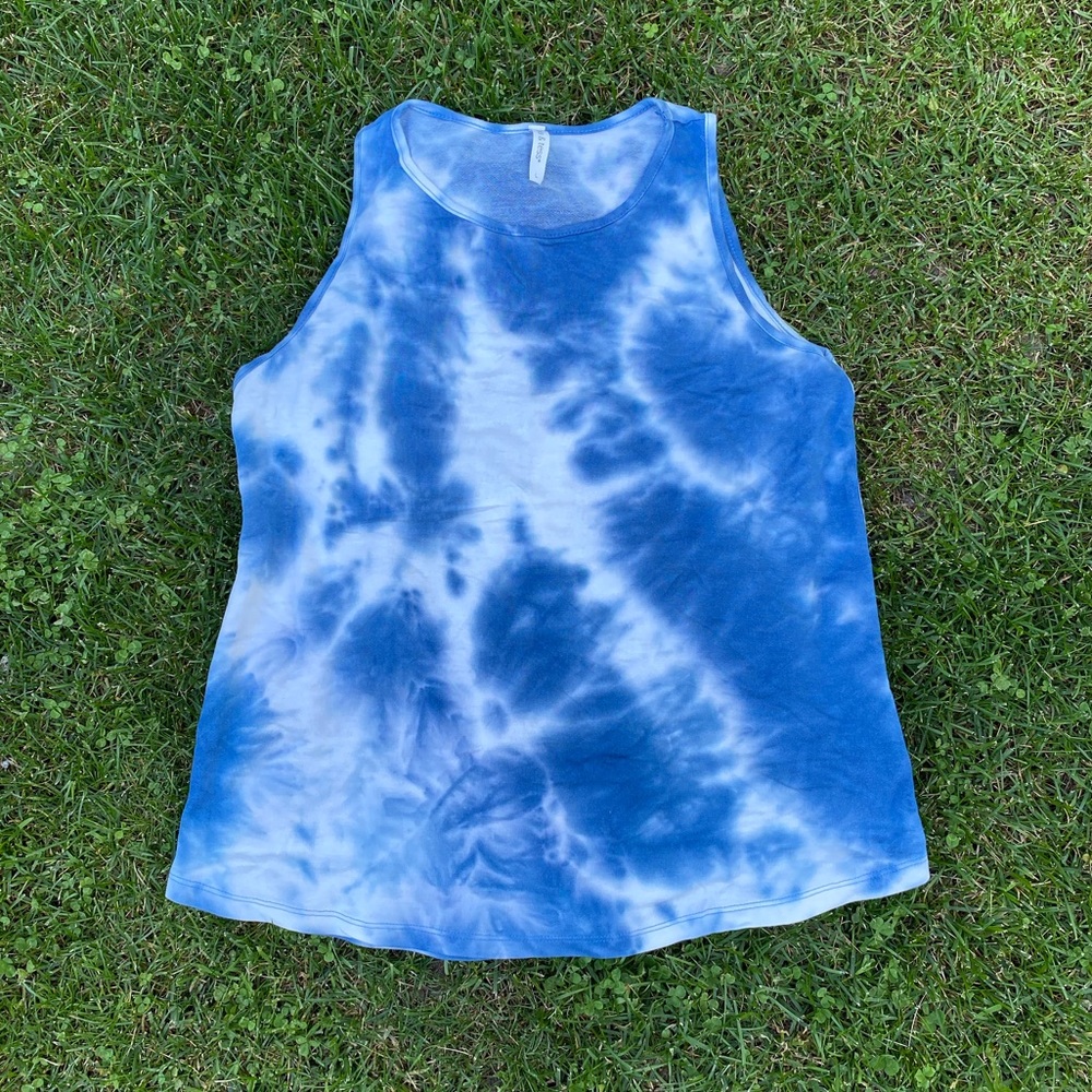 Cloud Tie Dye Tank